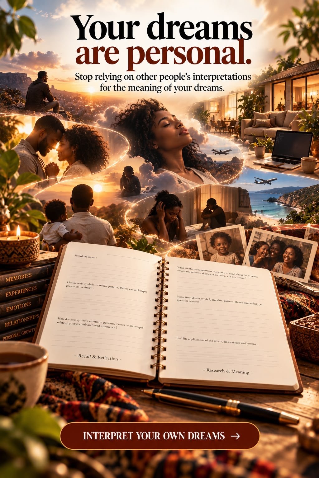 Dream journaling and personal reflection