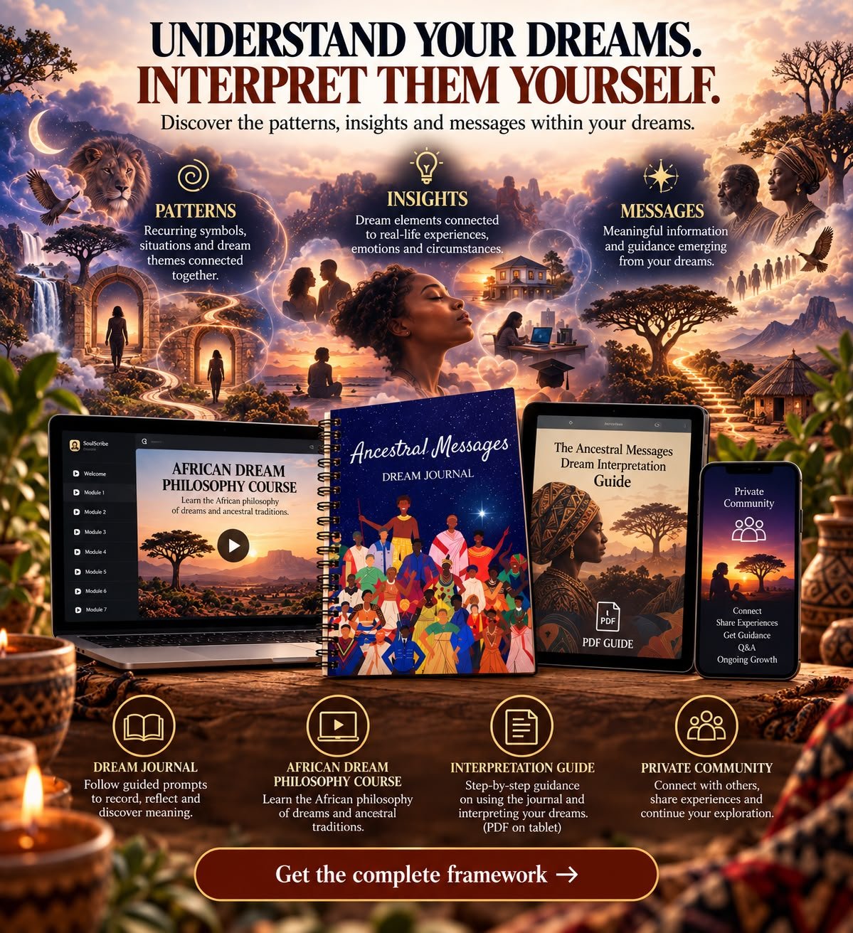 Ancestral Messages Framework and Dream Journal